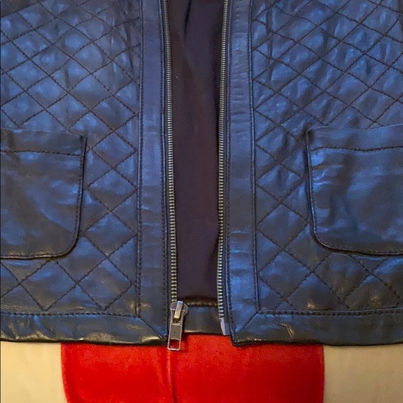 Leather Coat by hinge - Picture 4 of 6